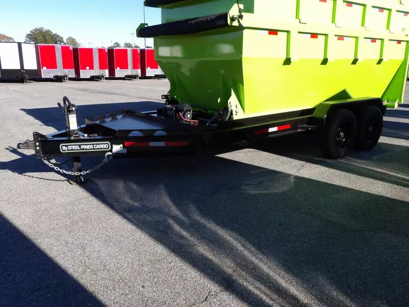 2026 Steel Pines Cargo 14' BP Roll Off Trailer Roll Off