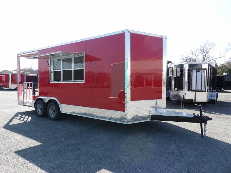 2026 PowerLine Cargo 8.5X20 BBQ Enclosed 35k BBQ Trailer