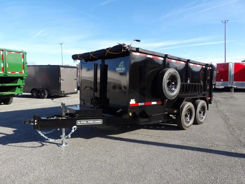 2026 Steel Pines Cargo 7X14X4 7K Dump Trailer