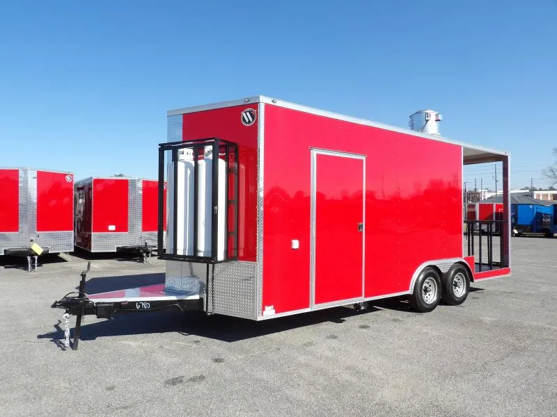 2026 Steel Pines Cargo 8.5X20 BBQ 52K BBQ Trailer