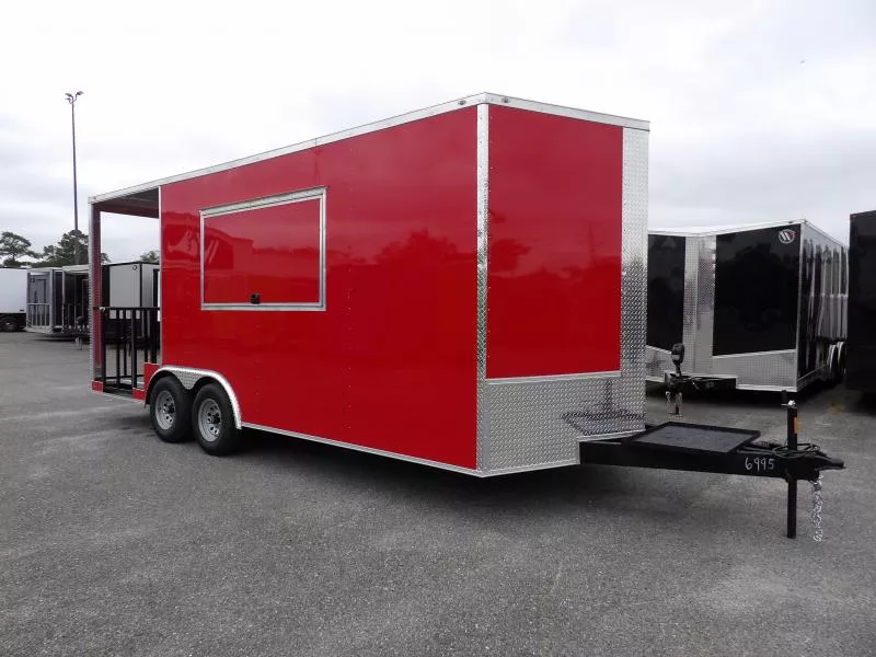 2025 Steel Pines Cargo 8.5X20 BBQ 35k  Enclosed BBQ Trailer