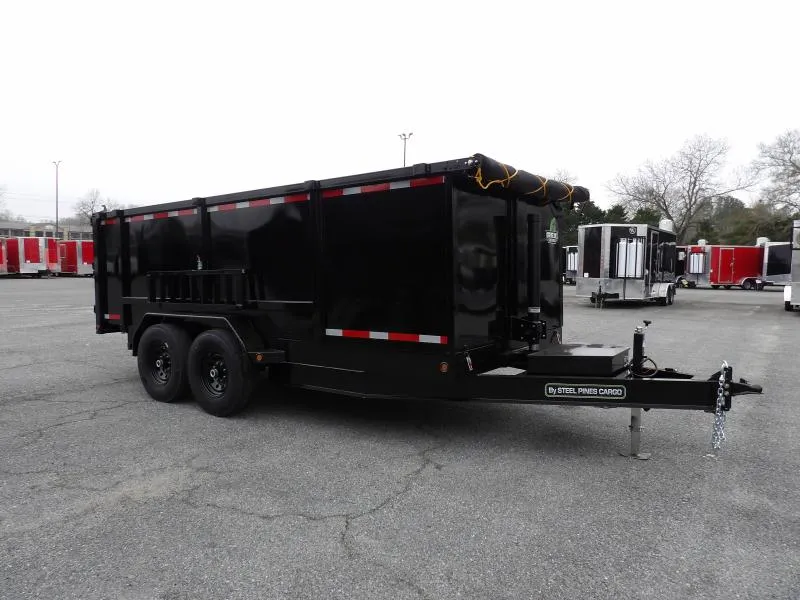 2026 Steel Pines Cargo 7X16X4 7K Dump Trailer