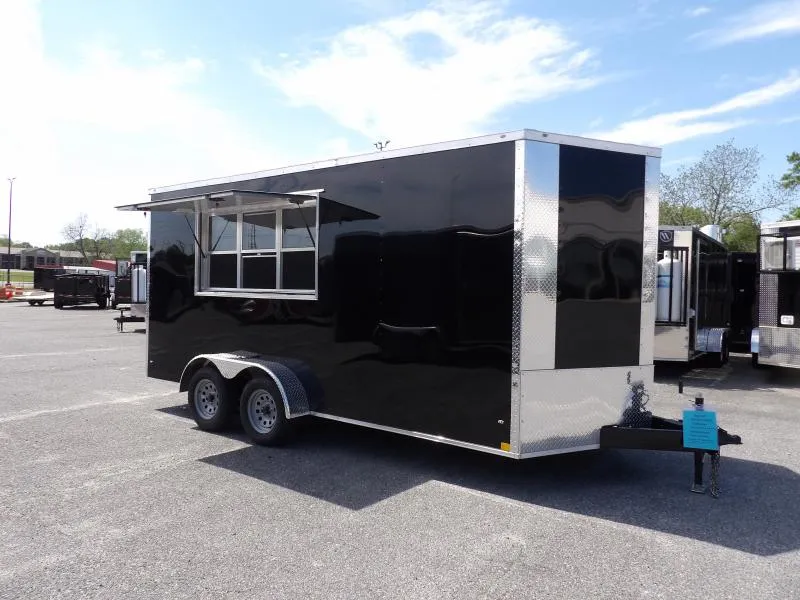 2026 Diamond Cargo 7X16 Con Custom Vending / Concession Trailer