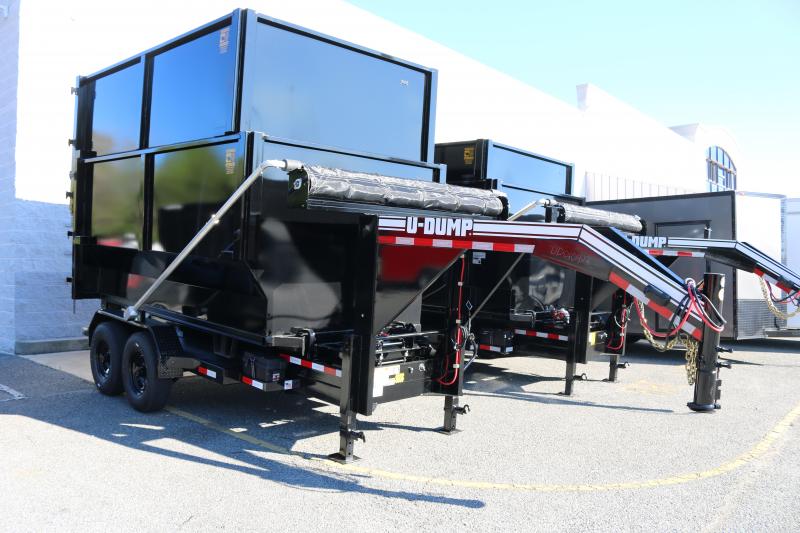 2023 U-Dump 14ft Roll Off Trailer Rollster