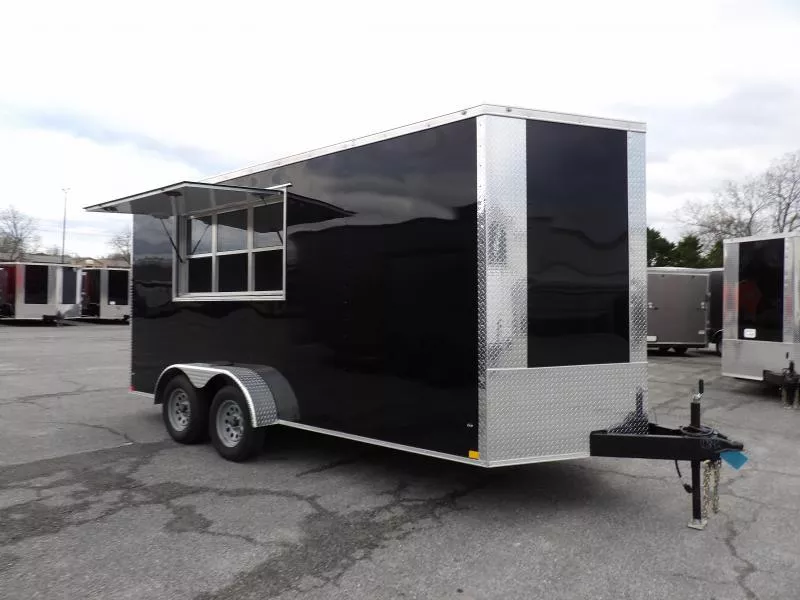 2026 Diamond Cargo 7X16 Con Vending / Concession Trailer
