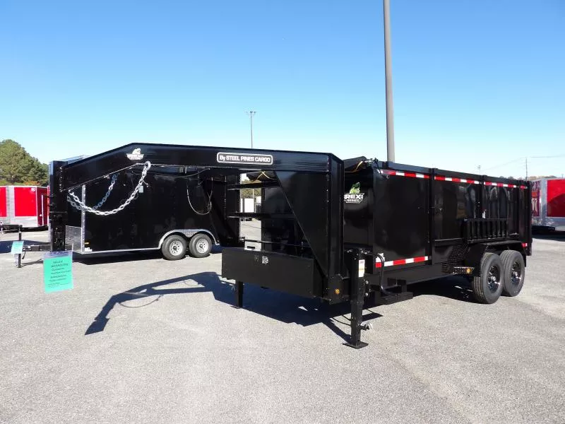 2026 Steel Pines Cargo 7X16X4 7K Dump Trailer