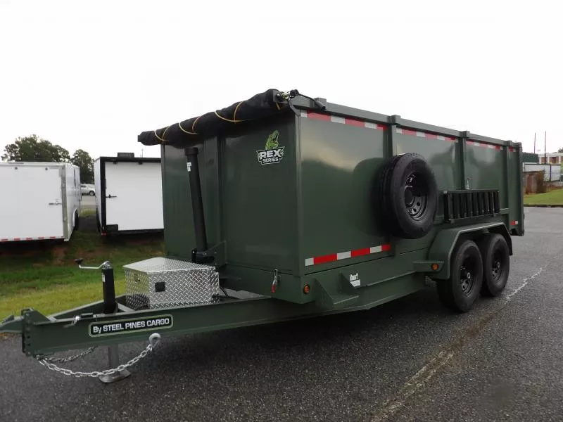 new Dump Trailers Steel Pines Cargo  for sale, in Cochran, GA image-0