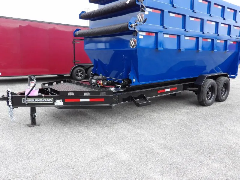 2026 Steel Pines Cargo 16' BP Roll Off Trailer Roll Off