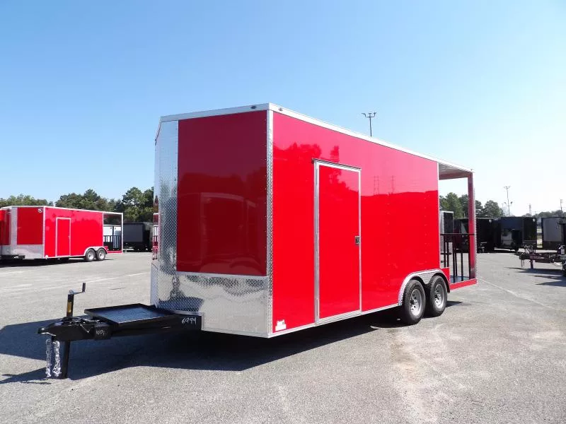 2026 Steel Pines Cargo 8.5X20 BBQ 35k BBQ Trailer