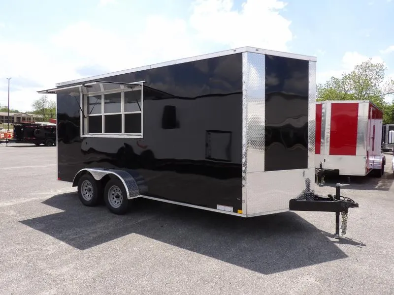 2026 Diamond Cargo 7X16 Con Special 6 Vending / Concession Trailer