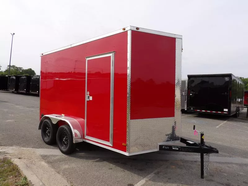 2025 All World Trailers 7x12 35K Cargo / Enclosed Trailer