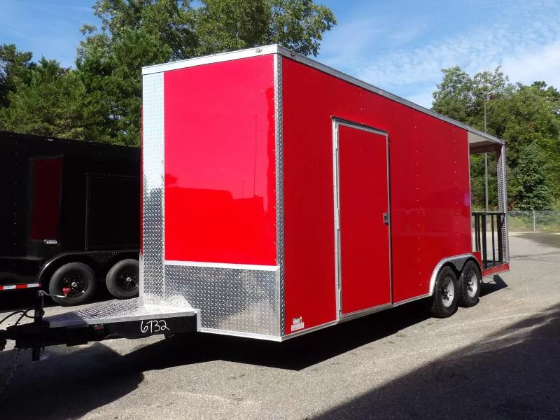 2025 Steel Pines Cargo 8.5X20 ENCLOSED BBQ Trailer