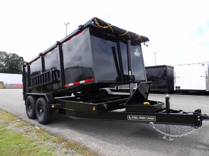2026 Steel Pines Cargo 7X14X4 7K Dump Trailer