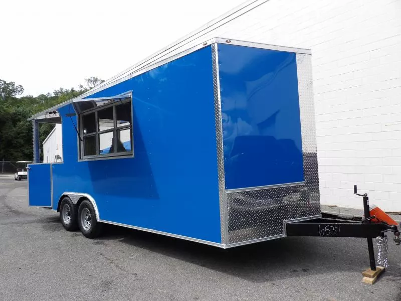 2026 Steel Pines Cargo 8.5X20 BBQ 35K BBQ Trailer