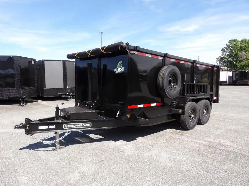 2025 Steel Pines Cargo 7x16x4 7K Dump Trailer