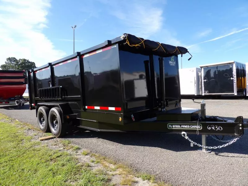 2025 Steel Pines Cargo 7X16X4 7K Dump Trailer