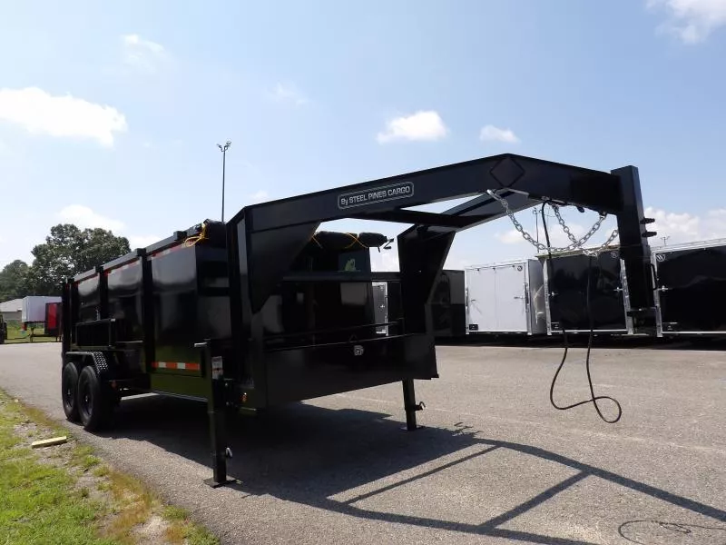 2026 Steel Pines Cargo 7X16X4 8K Dump Trailer