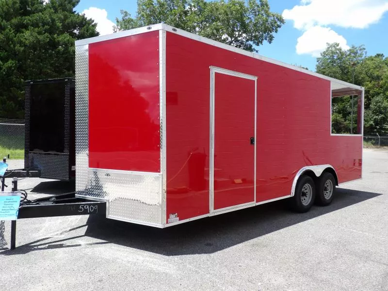 2025 Steel Pines Cargo 8.5X20 BBQ BBQ Trailer