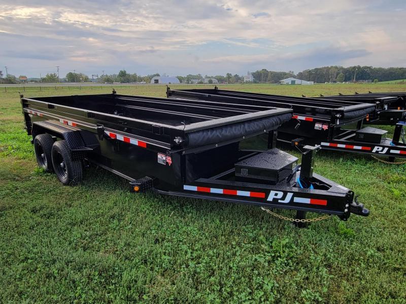 83"X16' PJ Low-Pro Dump Trailer w/ Tarp 83"X16' PJ Low-Pro Dump Trailer w/ Tarp
