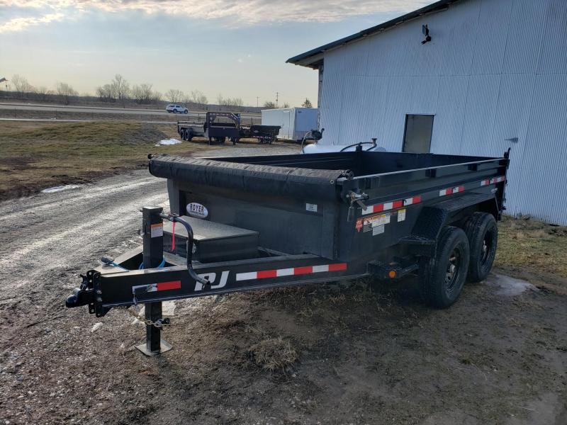 PJ Trailers 83x12 Low-Pro Dump Trailer PJ Trailers 83x12 Low-Pro Dump Trailer