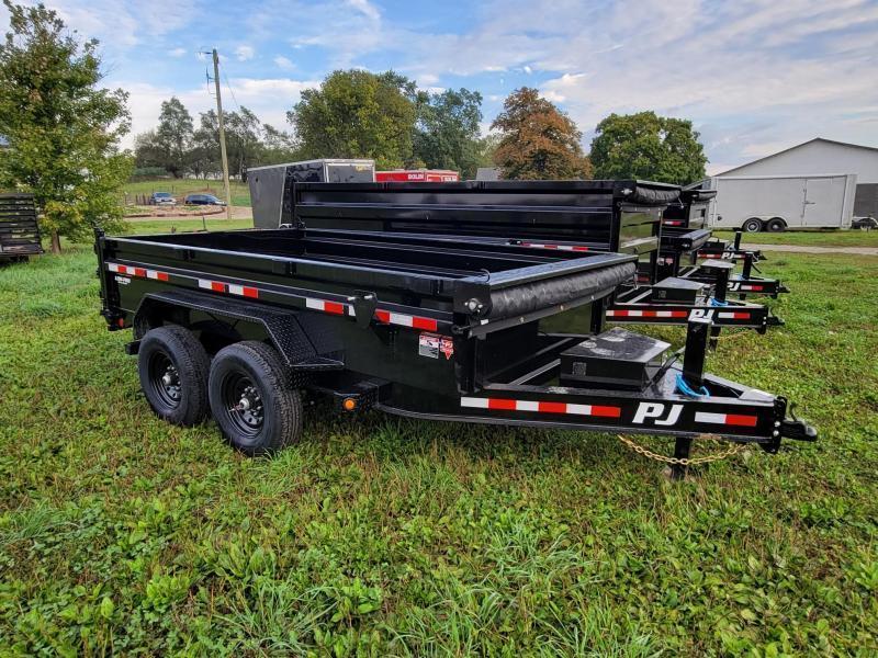 83"X12' PJ Low-Pro Dump Trailer w/ Tarp 83"X12' PJ Low-Pro Dump Trailer w/ Tarp