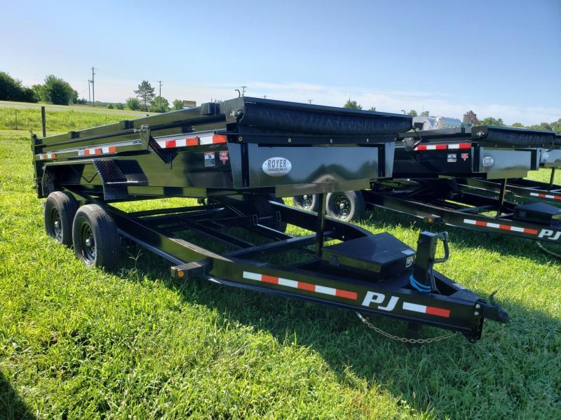 PJ Trailers 14K 83x14 Scissor Lift Dump Trailer PJ Trailers 14K 83x14 Scissor Lift Dump Trailer