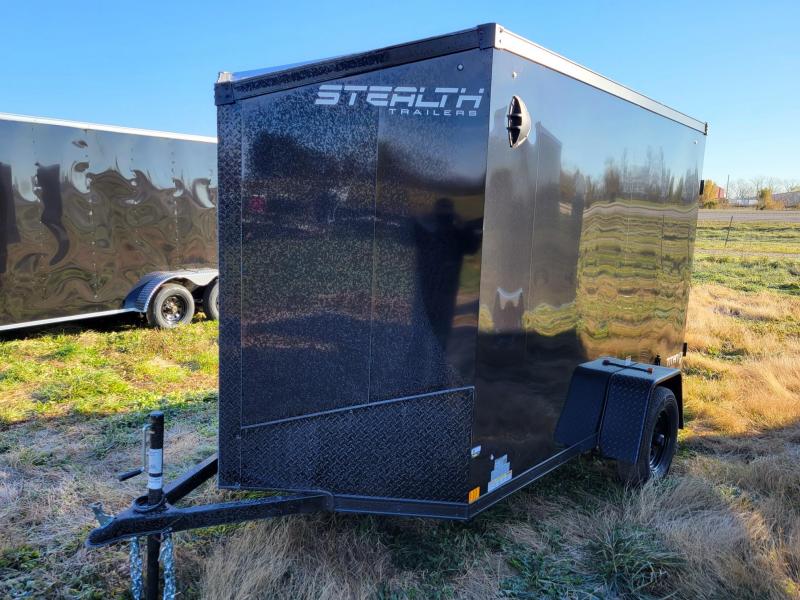 Stealth Trailers 6x10 +6" Height (6'6" Interior Height) Enclosed Cargo Trailer Stealth Trailers 6x10 +6" Height (6'6" Interior Height) Enclosed Cargo Trailer
