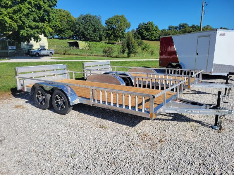 Stealth Trailers 7x16 7K ALUMINUM PHANTOM II Utility Trailer Stealth Trailers 7x16 7K ALUMINUM PHANTOM II Utility Trailer