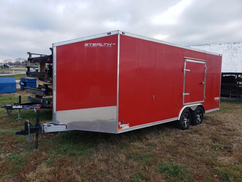 2016 Stealth Trailers 8.5X18 7K ALUMINUM SUPER LITE Enclosed Cargo Trailer 2016 Stealth Trailers 8.5X18 7K ALUMINUM SUPER LITE Enclosed Cargo Trailer