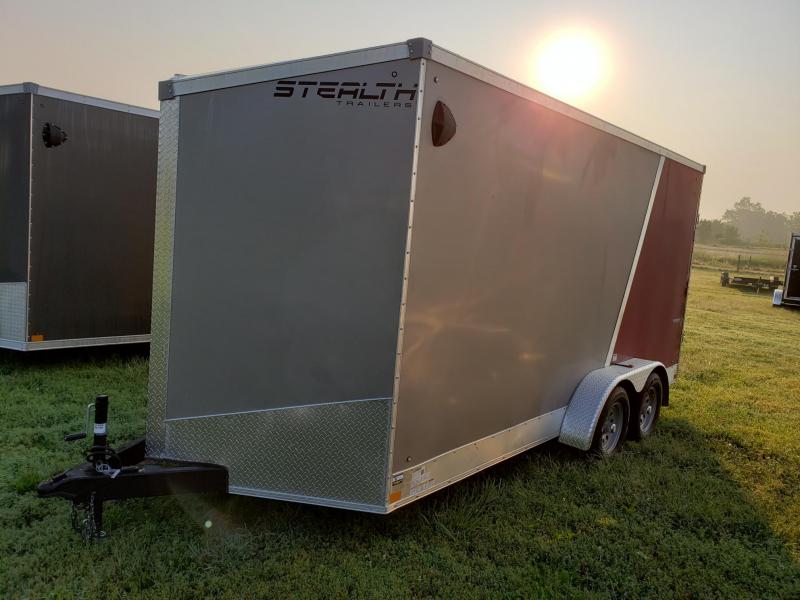 Stealth Trailers 7X16 +12" (7' INTERIOR HEIGHT) Enclosed Cargo Trailer Stealth Trailers 7X16 +12" (7' INTERIOR HEIGHT) Enclosed Cargo Trailer