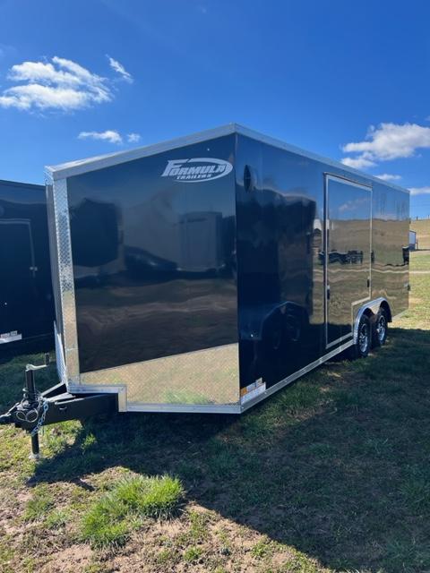 2023 FORMULA Trailers CONQUEST 8.5x20 w/ UTV Side Door Cargo / Enclosed Trailer