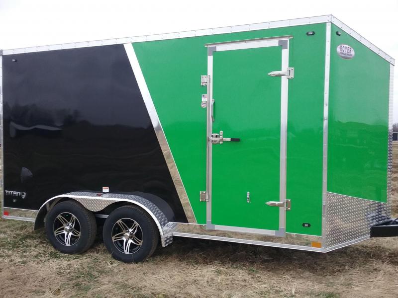 7x14 (+12" Additional Height) Stealth Titan Enclosed Trailer 7x14 (+12" Additional Height) Stealth Titan Enclosed Trailer