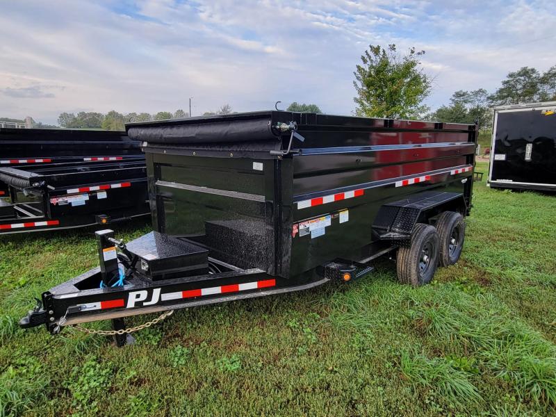 83"X14' PJ Low-Pro High Side Dump Trailer w/ Tarp 83"X14' PJ Low-Pro High Side Dump Trailer w/ Tarp