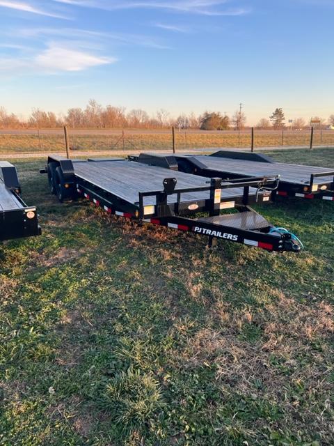 2023 PJ Trailers 22X6" Channel Equipment Trailer w/ Monster Ramps 2023 PJ Trailers 22X6" Channel Equipment Trailer w/ Monster Ramps