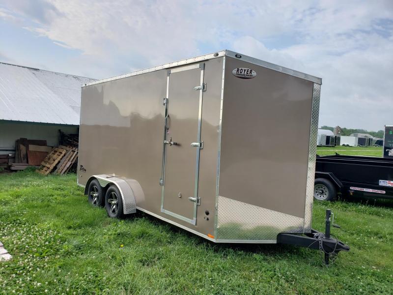 2017 Stealth Trailers 7X16 +18" Height Titan Enclosed Cargo Trailer 2017 Stealth Trailers 7X16 +18" Height Titan Enclosed Cargo Trailer