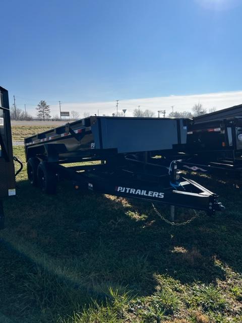 83"X14' PJ Low-Pro DG Dump Trailer 