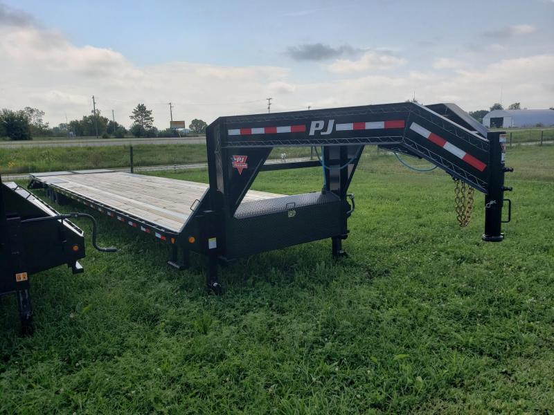 2021 PJ Trailers GOOSENECK 15600 GVWR 102'X40' Flatbed Trailer 2021 PJ Trailers GOOSENECK 15600 GVWR 102'X40' Flatbed Trailer