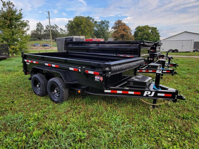 83"X12' PJ Low-Pro Dump Trailer w/ Tarp 83"X12' PJ Low-Pro Dump Trailer w/ Tarp