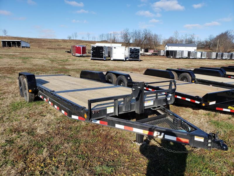 PJ Trailers 14k 83x22 Tilt Equipment Trailer PJ Trailers 14k 83x22 Tilt Equipment Trailer