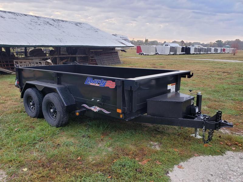 Liberty 10k 6x12 Dump Trailer w/Ramp Pkg Liberty 10k 6x12 Dump Trailer w/Ramp Pkg