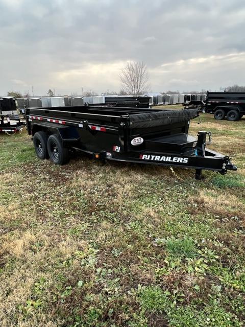 83"X14' PJ Low-Pro Dump Trailer w/ Tarp 83"X14' PJ Low-Pro Dump Trailer w/ Tarp