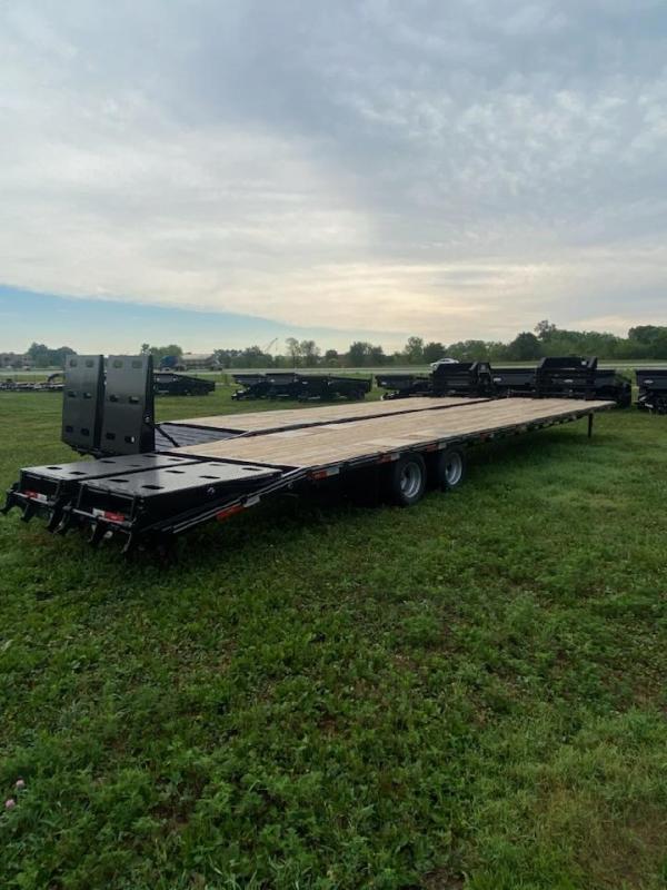 2023 Legend Trailers of Texas 40' GOOSENECK TA DUALS Deckover Trailer