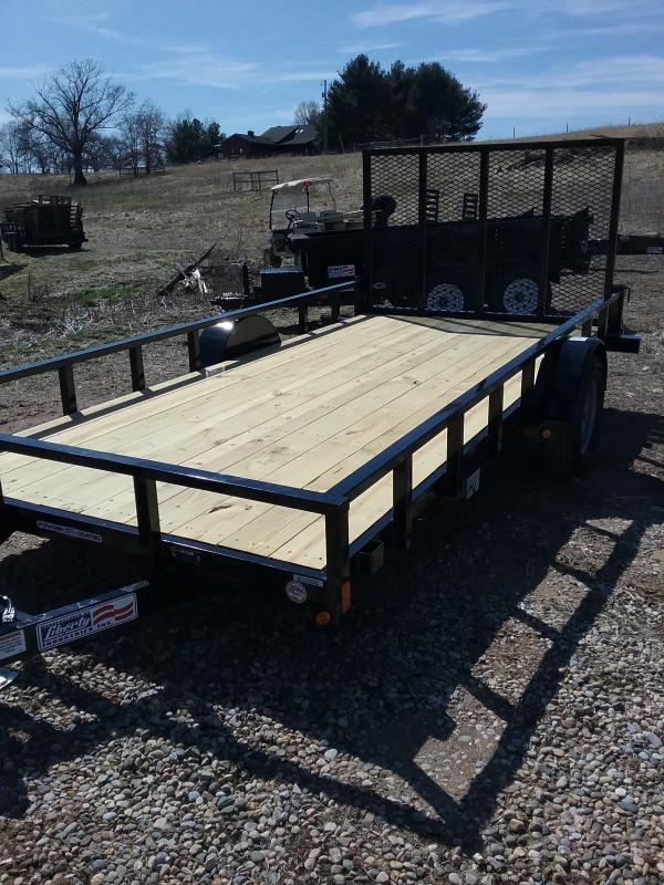 83"x14' Liberty 3K Utility Trailer 83"x14' Liberty 3K Utility Trailer