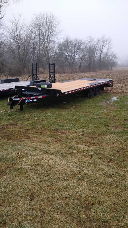 2023 BWISE EDB24-17 Equipment Trailer 2023 BWISE EDB24-17 Equipment Trailer