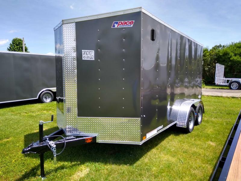2023 Pace American PSCAB7.0X14TE2FF Enclosed Cargo Trailer 2023 Pace American PSCAB7.0X14TE2FF Enclosed Cargo Trailer