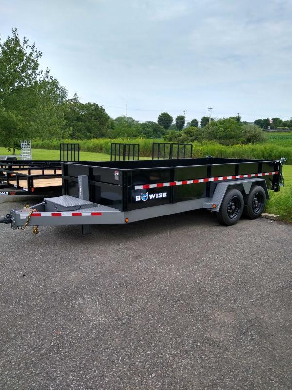 2022 BWISE DLP16-17 Dump Trailer 2022 BWISE DLP16-17 Dump Trailer