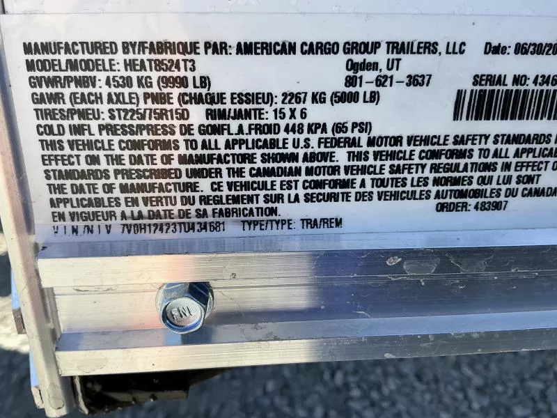 new Cargo (Enclosed) Trailers Haulmark  for sale, in Yerington, NV Thumbnail 12