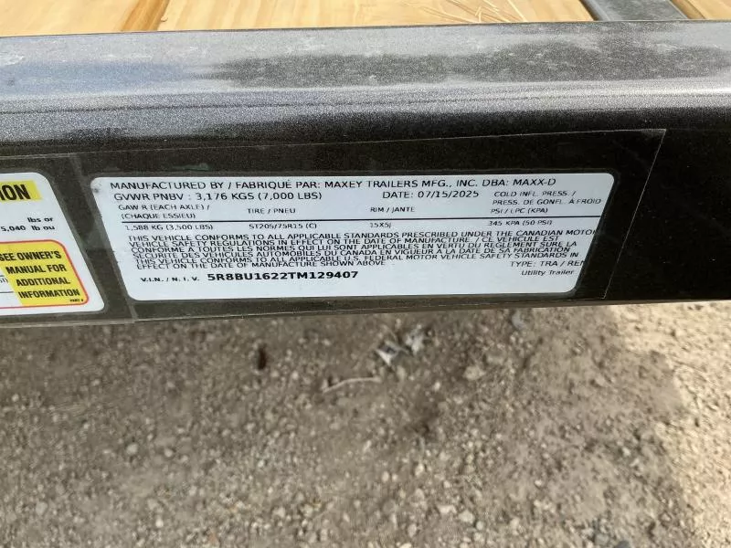 new Utility Trailers MAXX-D  for sale, in Yerington, NV Thumbnail 7