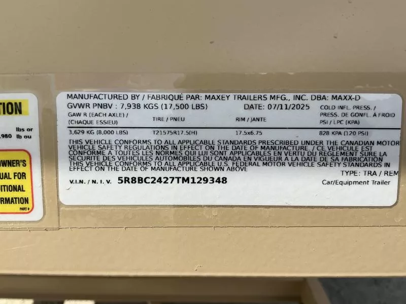 new Tilt Trailers MAXX-D  for sale, in Yerington, NV Thumbnail 13