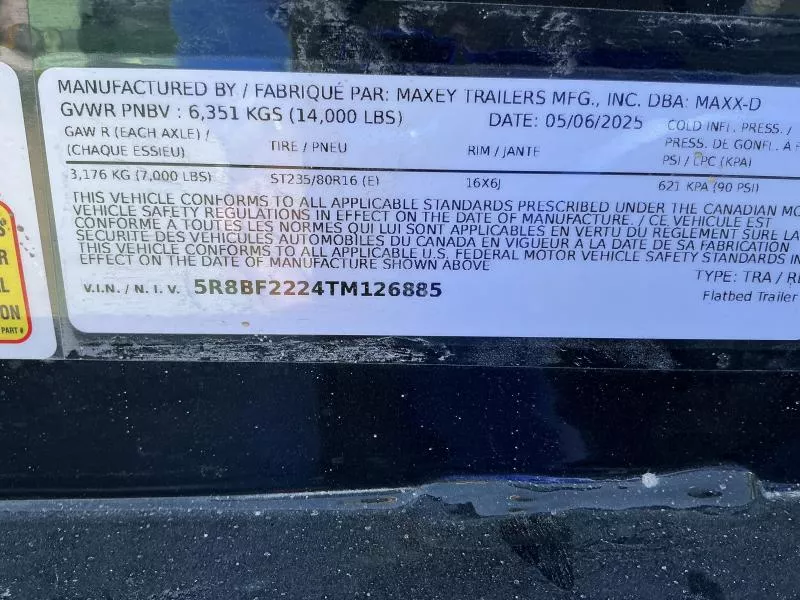 new Equipment / Flatbed Trailers MAXX-D  for sale, in Yerington, NV Thumbnail 6